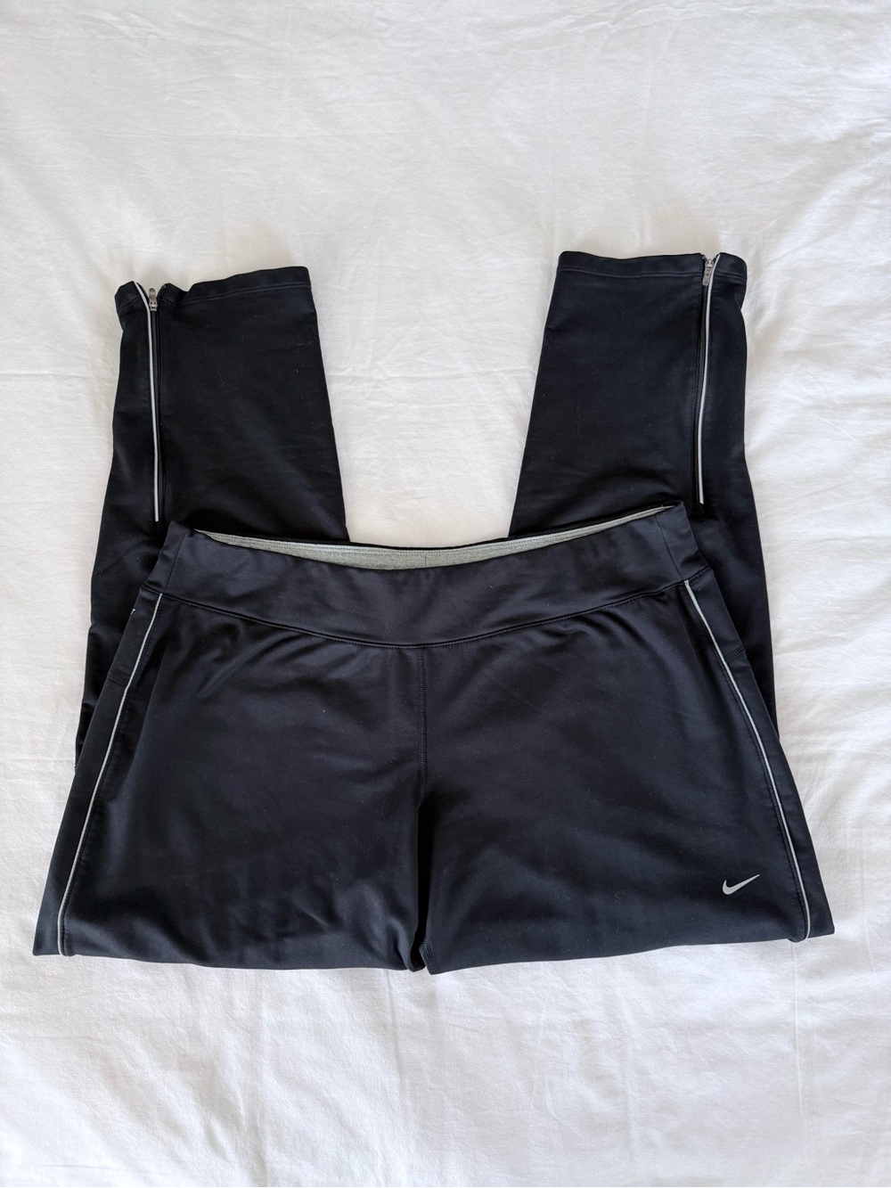 Nike Dri-FIT Women’s Athletic Running Pants Zip Ankle Size XL